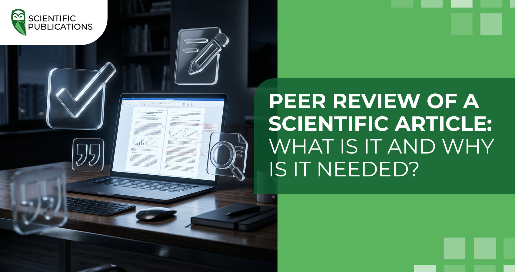 Peer review of a scientific article: what is it and why is it needed?