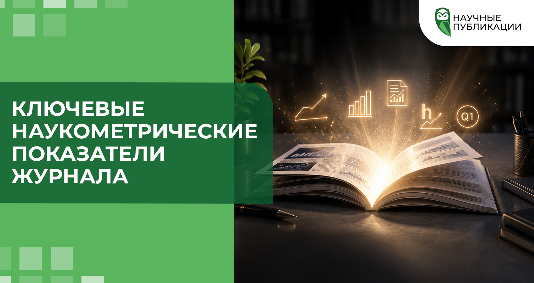 Ключевые наукометрические показатели журнала