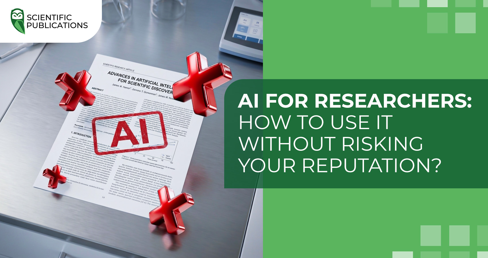 AI for researchers: how to use it without risking your reputation?