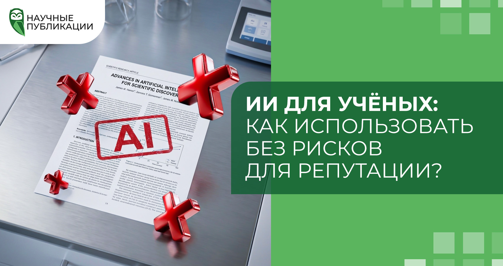 ИИ для учёных: как использовать без рисков для репутации?