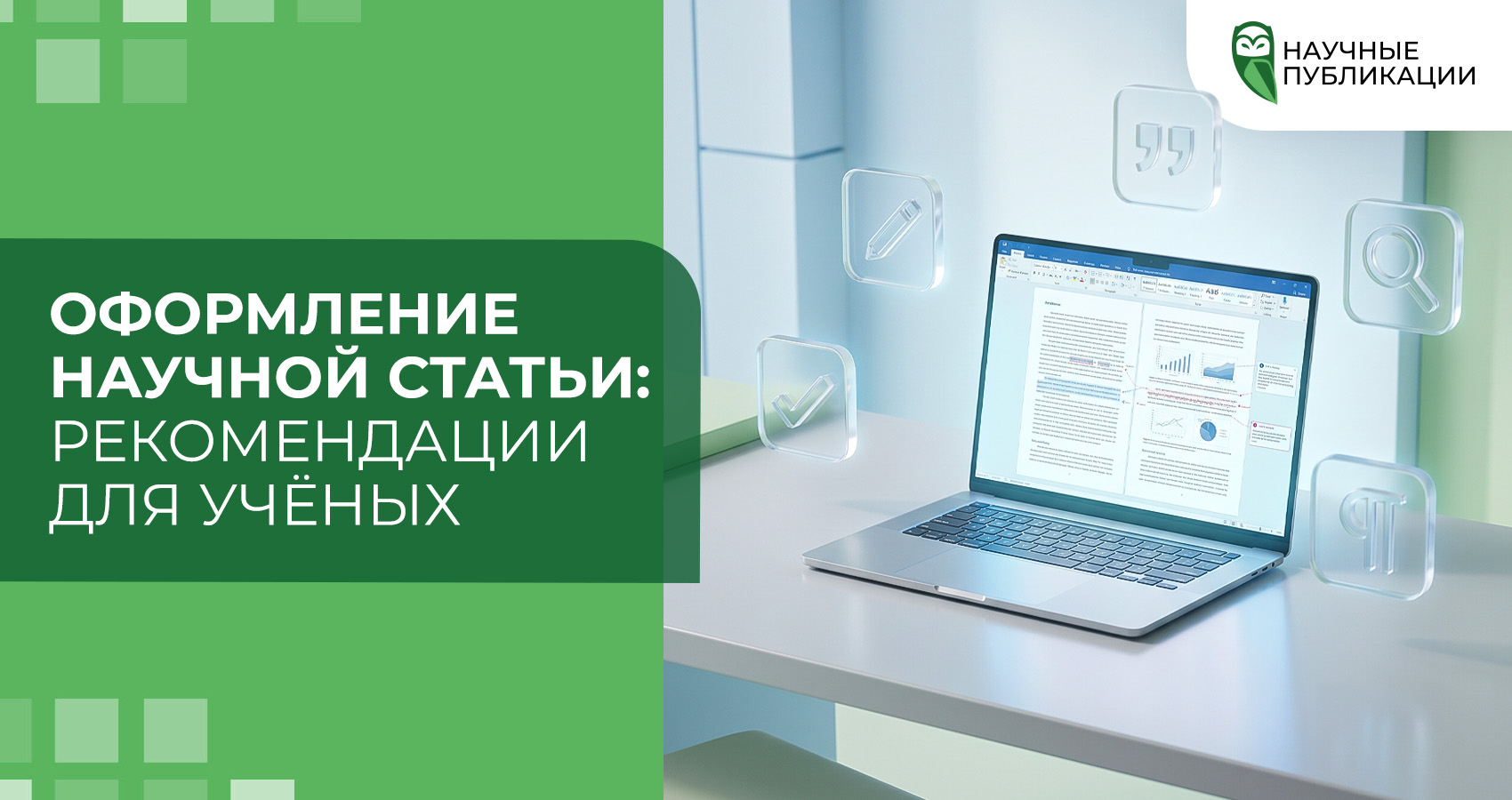 Оформление научной статьи: рекомендации для учёных