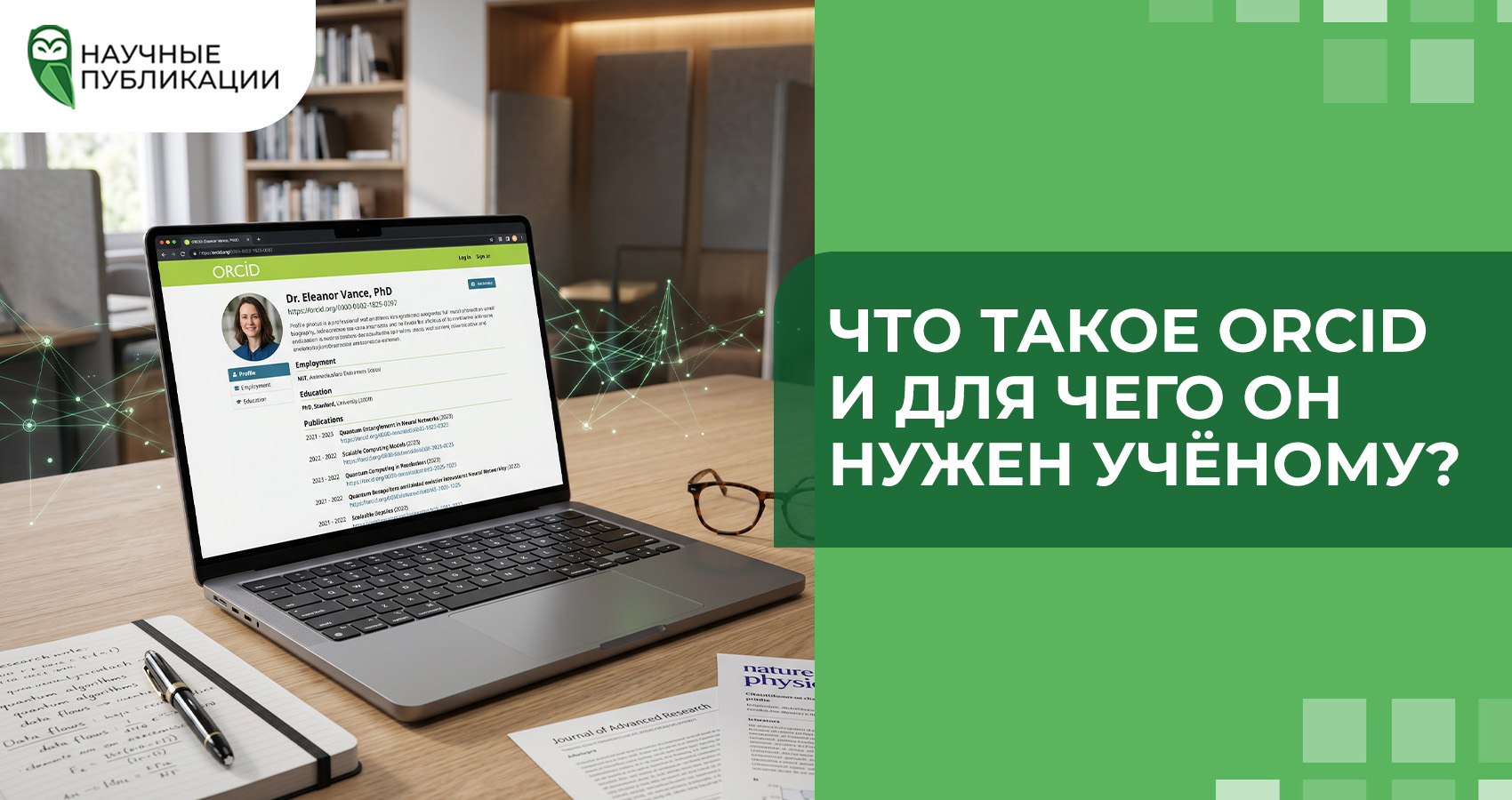 Что такое ORCID и для чего он нужен учёному?