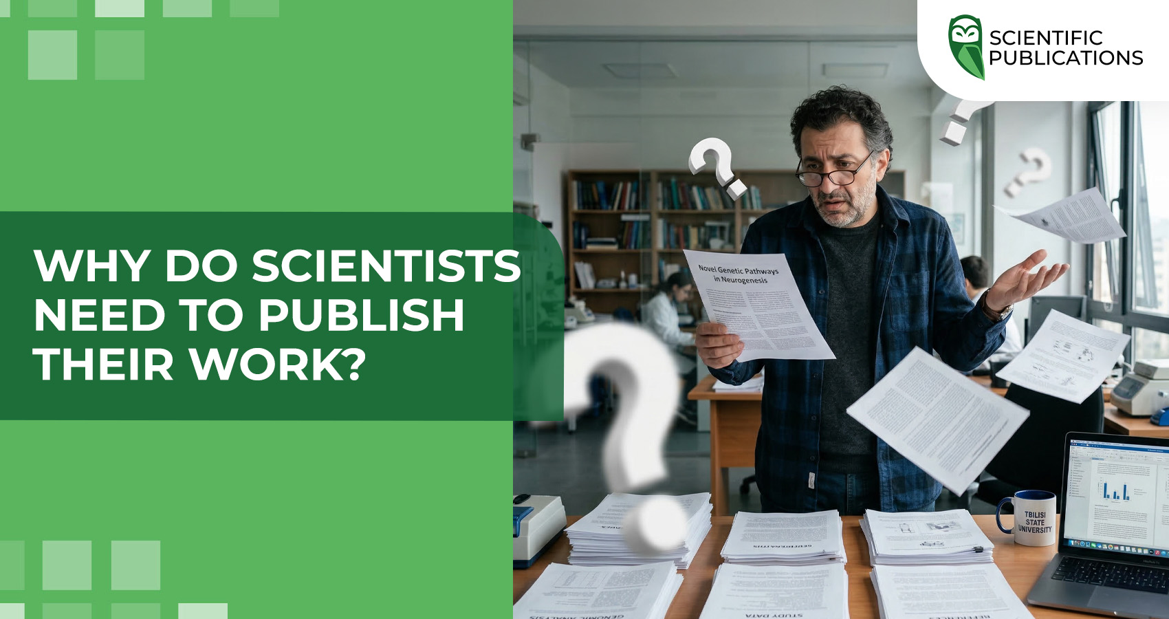 Why do scientists need to publish their work?